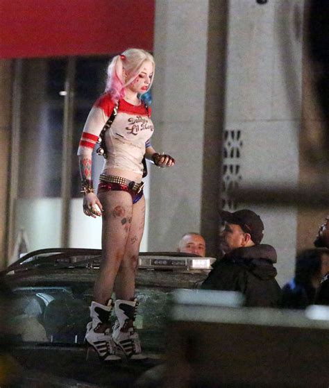 Margot Robbie on Suicide Squad set -42 – GotCeleb