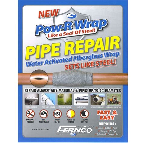 Pipe Repair Kit Pow-R Wrap for Up to 150mm Pipe | Drainage Superstore®