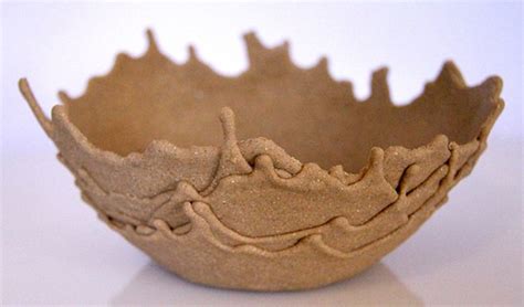 Посуда из песка. Декоративные чаши Sand Bowl от Leetal Rivlin: 30rus ...