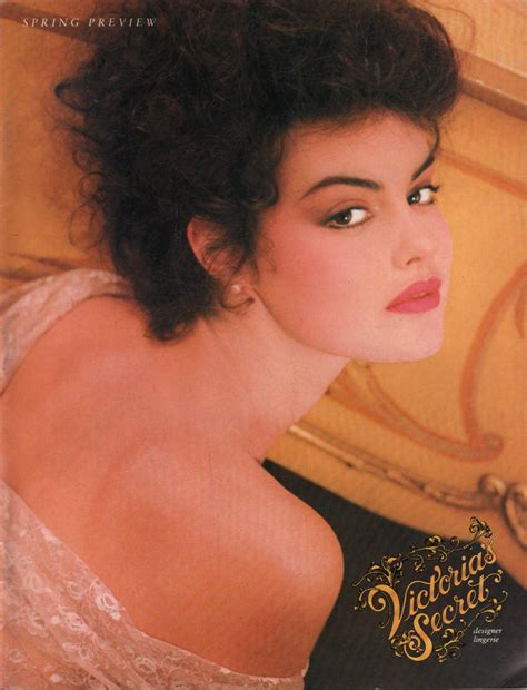 Victoria's Secret Catalog Spring Preview 1983 Lingerie Geena Davis