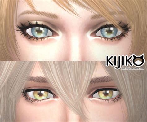 3D Lashes updated at Kijiko | The sims, Cabelo sims e Sims