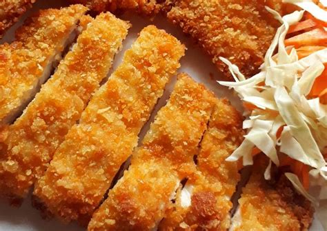 resep ayam katsu oleh aenil wafiroh cookpad