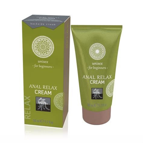 CREME ANAL RELAX BEGINNERS SHIATSU™ 50ML - Dele | Potenciadores Sexuais