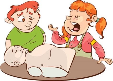380+ Cartoon Of Cpr Illustrations, Royalty-Free Vector Graphics & Clip ...