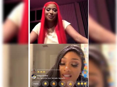 Nicki Minaj & Megan Thee Stallion Chat Together on Instagram Live