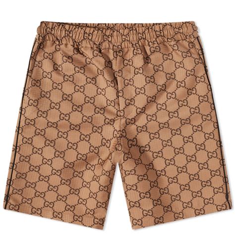 Gucci GG All Over Ripstop Shorts Beige | END. (US)