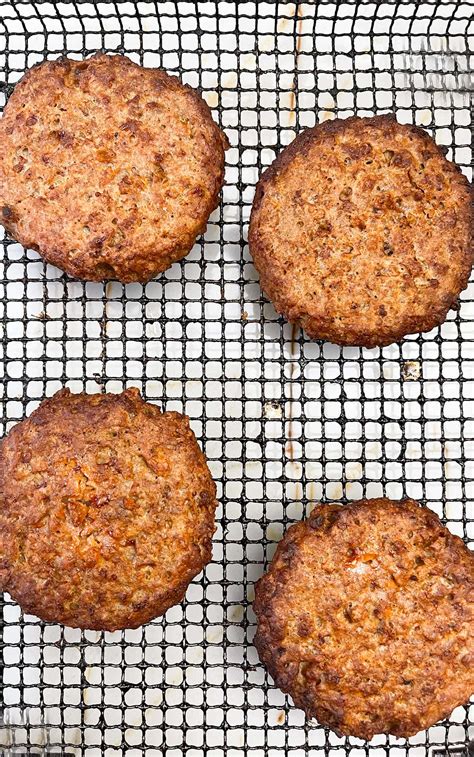 Air Fryer Frozen Burger - Healthier Steps
