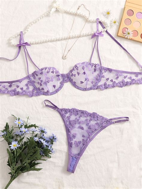 Floral lace lingerie – Artofit