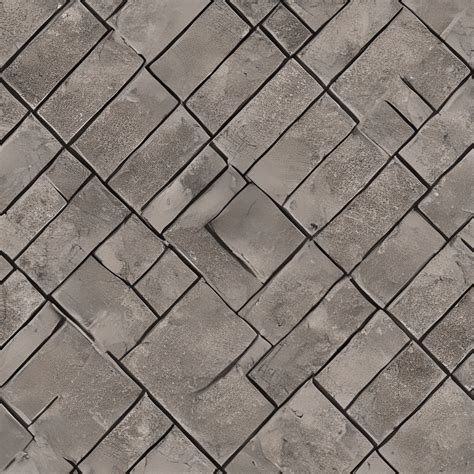 Motif de texture de sol en pavés, détails complexes hyper réalistes ...