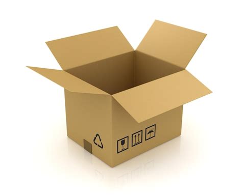 premium photo open cardboard
