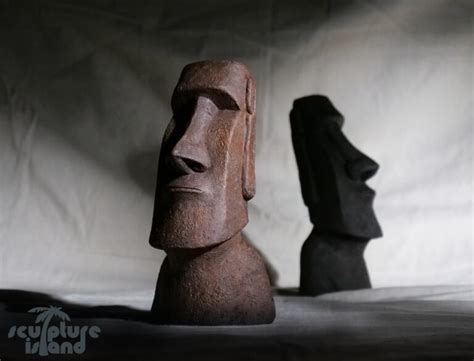 Moai Head – Sculpture Island