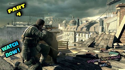 sniper elite  gameplay walkthrough part  lorino dockyard campaign