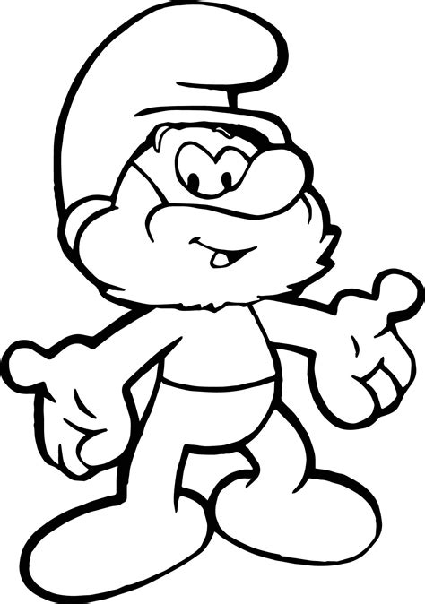 Smurfs Coloring Pages To Print at GetColorings.com | Free printable