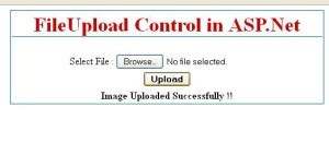 FileUpload Control in ASP.Net C#.