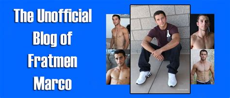 The Official Unofficial Blog of Fratmen Marco: MARCO FIRST DAY FUN FACTS