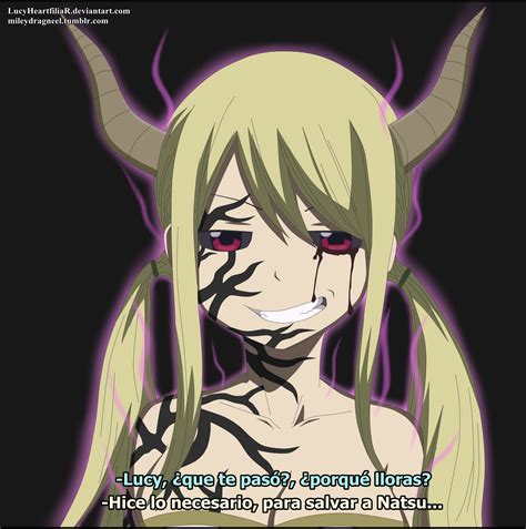 Lucy Heartfilia - Etherious Form (Colored) by MileyDragneelVE on DeviantArt