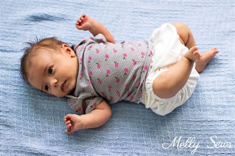 Sew a Baby Tshirt - With Free Pattern - Melly Sews