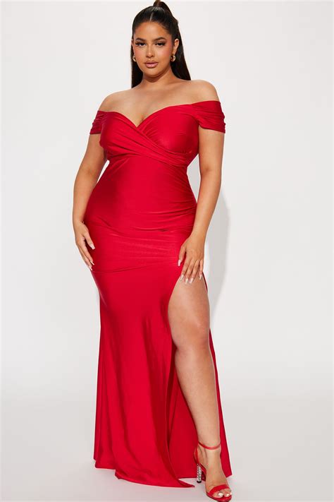 Romantic Nights Maxi Dress - Red | Fashion Nova