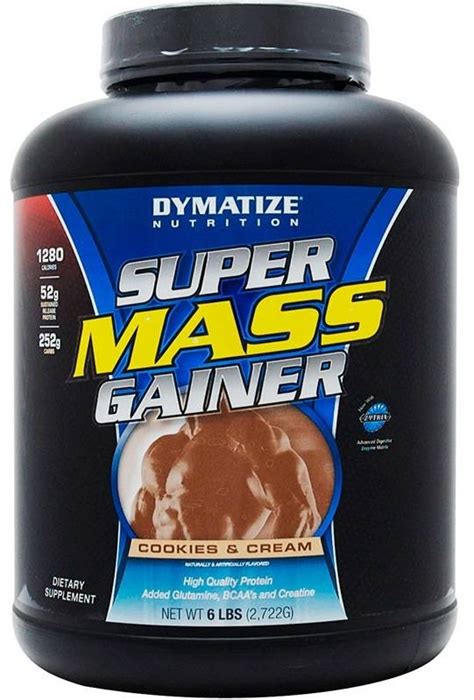 Dymatize Super Mass Gainer (Диматайз Супер Масс Гейнер): состав, как ...