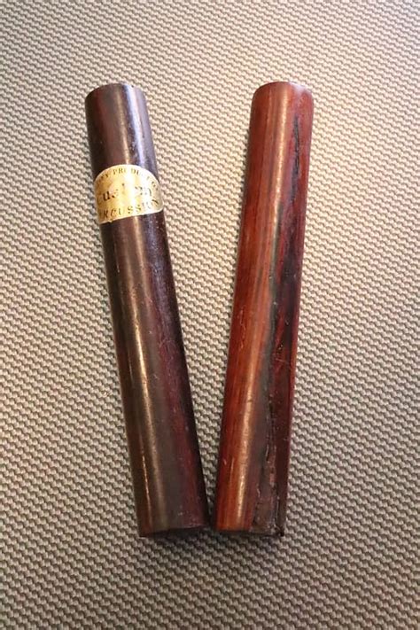 wood clave rhythm sticks pair reverb