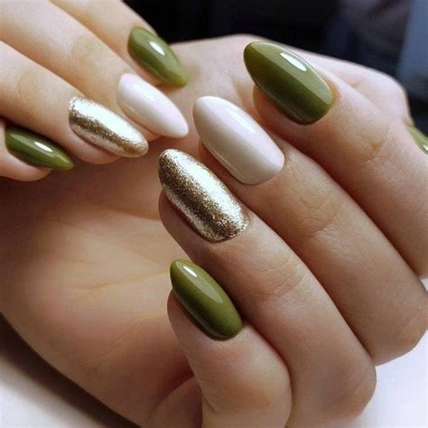 Маникюр Оливкового Цвета Фото — Richnail.ru