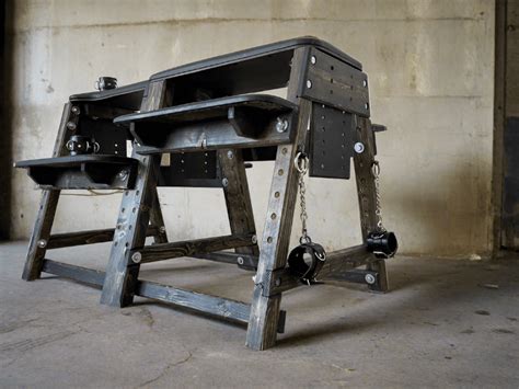 adjustable bdsm spanking bench solid wood bondage furniture  res