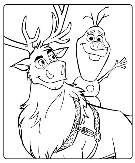 Desenhos Da Frozen Para Colorir E Imprimir - 10