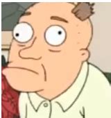 bald cross eyed character  family guy movies tv stack exchange