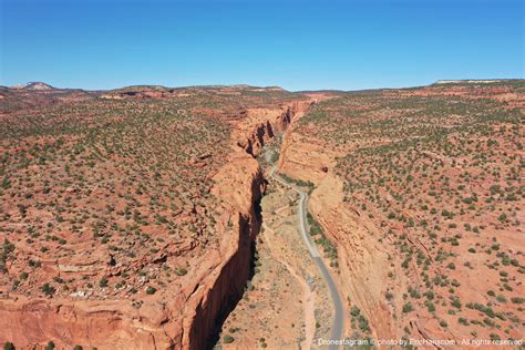 Long Canyon, Burr Trail, Utah - Drone Photography