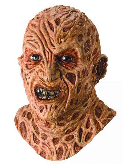 Adult A Nightmare On Elm Street Freddy Krueger Deluxe Mask — Costume