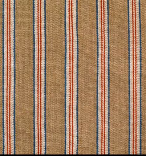 Robert Kime, Tynemouth Ticking Rust Stripe Linen Pillow Cover - Etsy