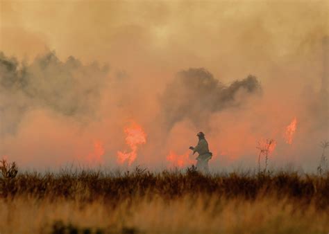 4,200-acre Texas wildfire may burn for several more days