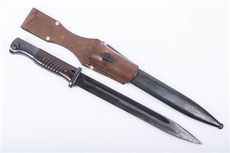 Beautiful K98 bayonet with lightbrown frog Durkopp 1938 – fjm44