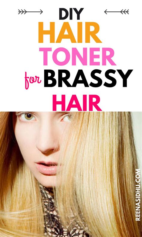 DIY Hair Toner for Brassy Hair | Brassy hair, Diy hair toner, Hair toner