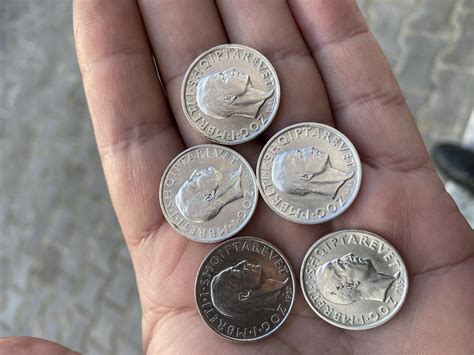 monedha argjendi  frang ar korce merrjepal