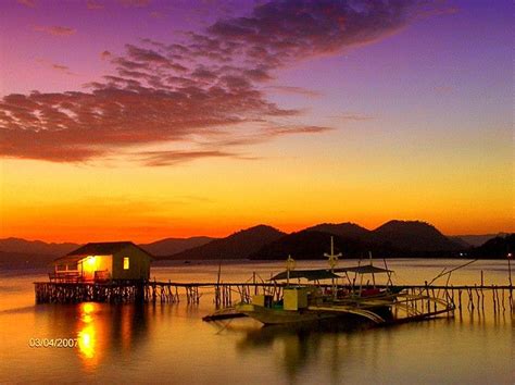 Sunset in Coron, Palawan Philippines