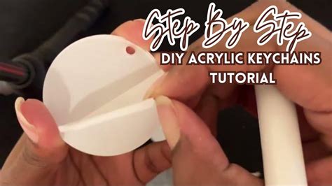 diy keychain tutorial   create personalized keychains youtube