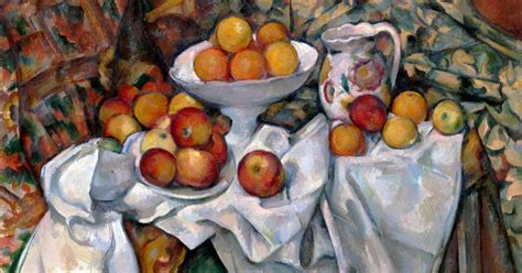 Natureza Morta Paul Cezanne - “Natureza Morta com Maças e Laranjas” (1899), Paul Cézanne