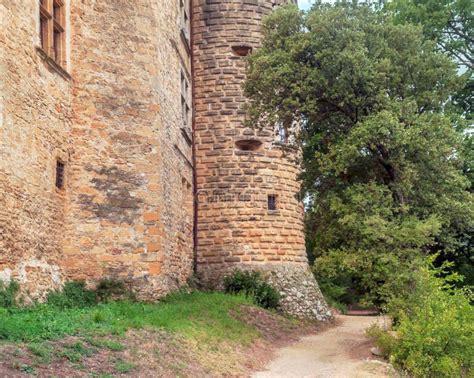 French village in nature stock photo. Image of monument - 213111032