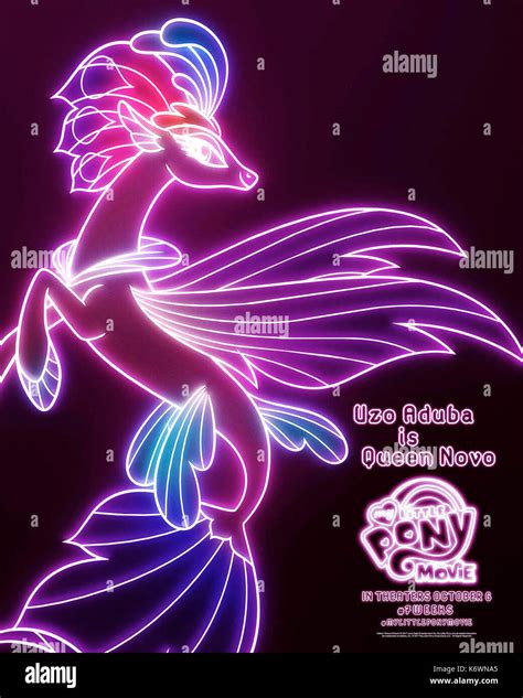 MY LITTLE PONY: THE MOVIE, US character poster, Queen Novo (voice: Uzo Aduba), 2017. © Lionsgate ...