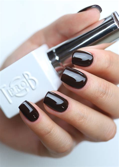mocha mini thegelbottle  gel nail polish