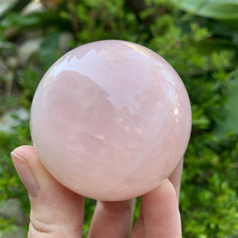 Rose Quartz Sphere | 2" Diameter - Sparkle Rock Pop