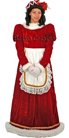 Mrs. Claus Costume at Boston Costume