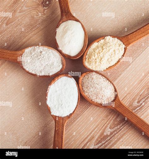 Types of flour Stock Photo - Alamy