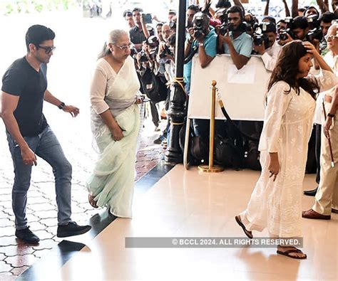 Farhan Akhtar with mother Honey Irani and sister Zoya Akhtar arrives at ...