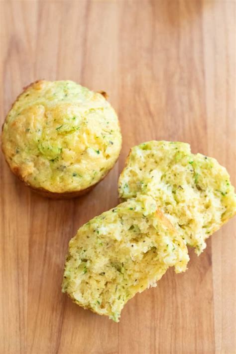 Savory Cheddar Zucchini Muffins - Served From Scratch