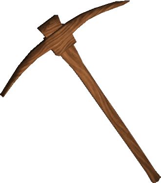 Download HD Minecraft Meets Runescape - Minecraft Wooden Pickaxe ...
