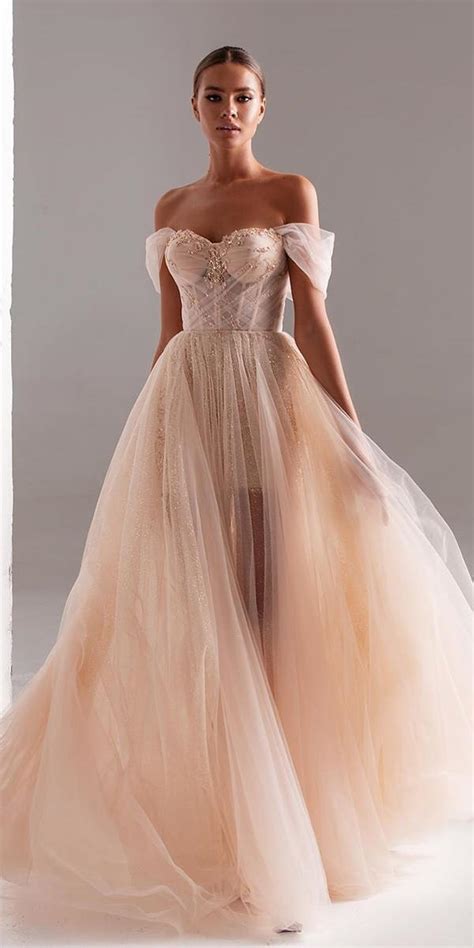 blush wedding dresses    wedding dresses guide