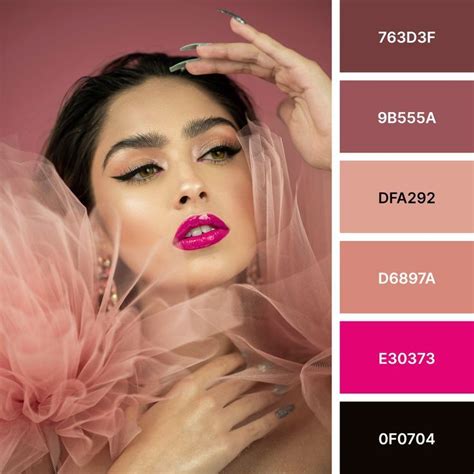 Hex Color Palette, Hex Codes, Color Schemes, Lipstick, Pink, Shades ...