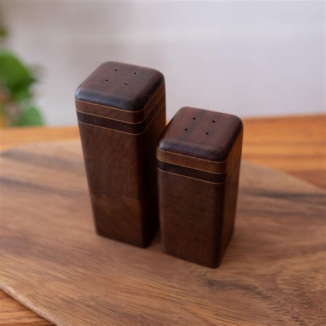 Don Shoemaker Mexican Modern Cutting Board and Salt and Pepper Shakers